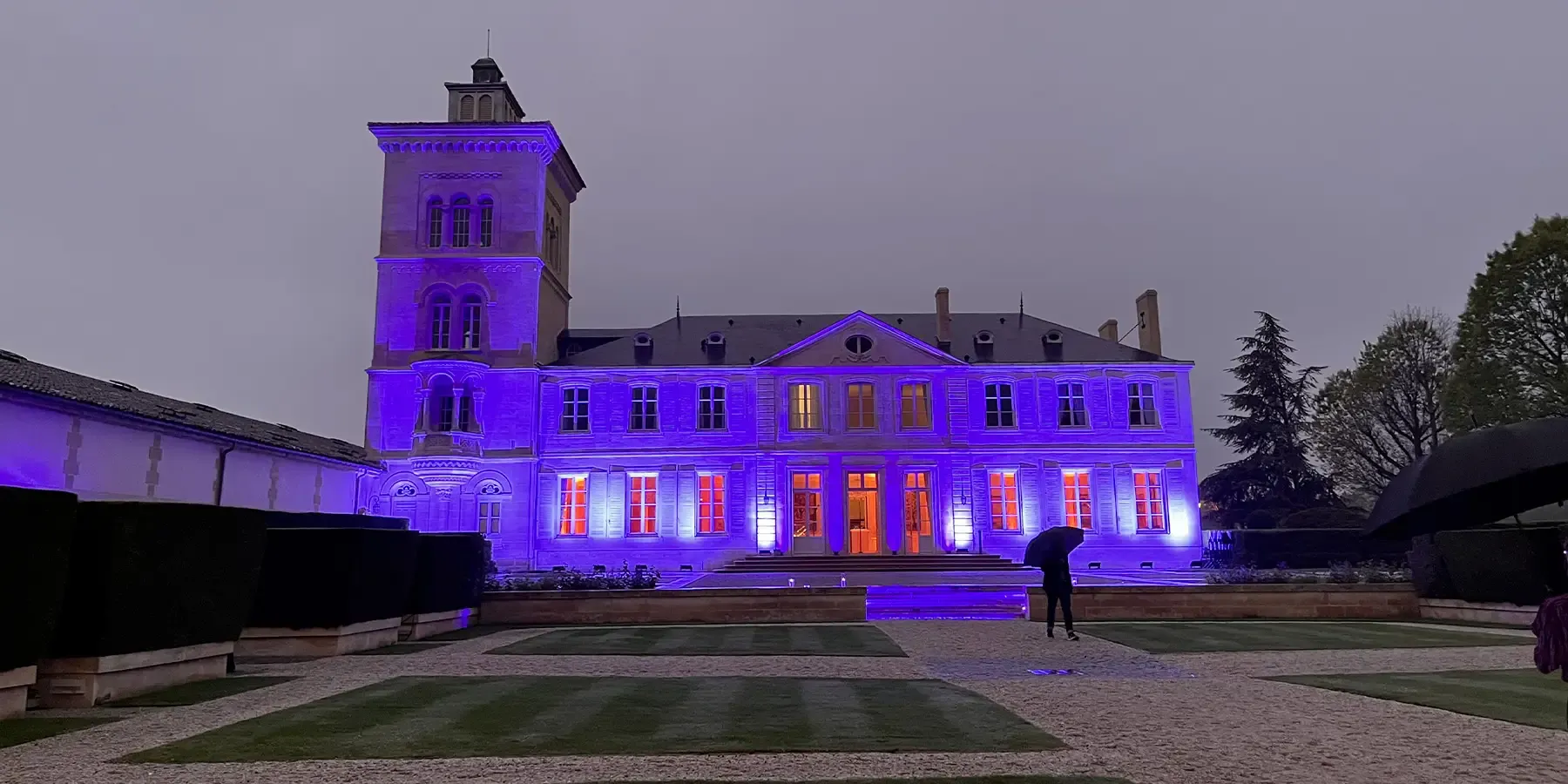 Château Lagrange during the 40th anniversary party of the Japanese group Suntory at the head of the property. Château Lagrange during the 40th anniversary party of the Japanese group Suntory at the head of the property.