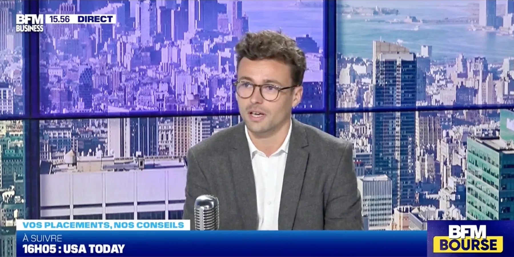 Comment faire du vin un placement, Coretin Raynaud au micro de Guillaume Sommerer chez BFM