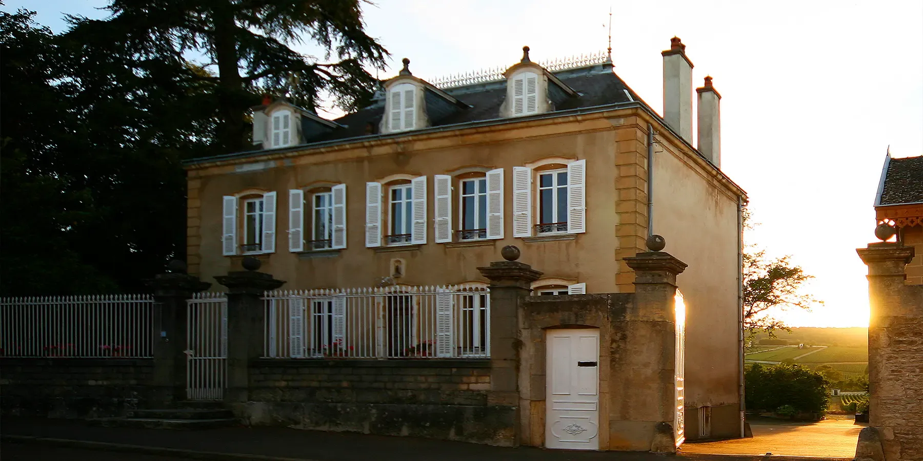 Facade du domaine Albert Grivault